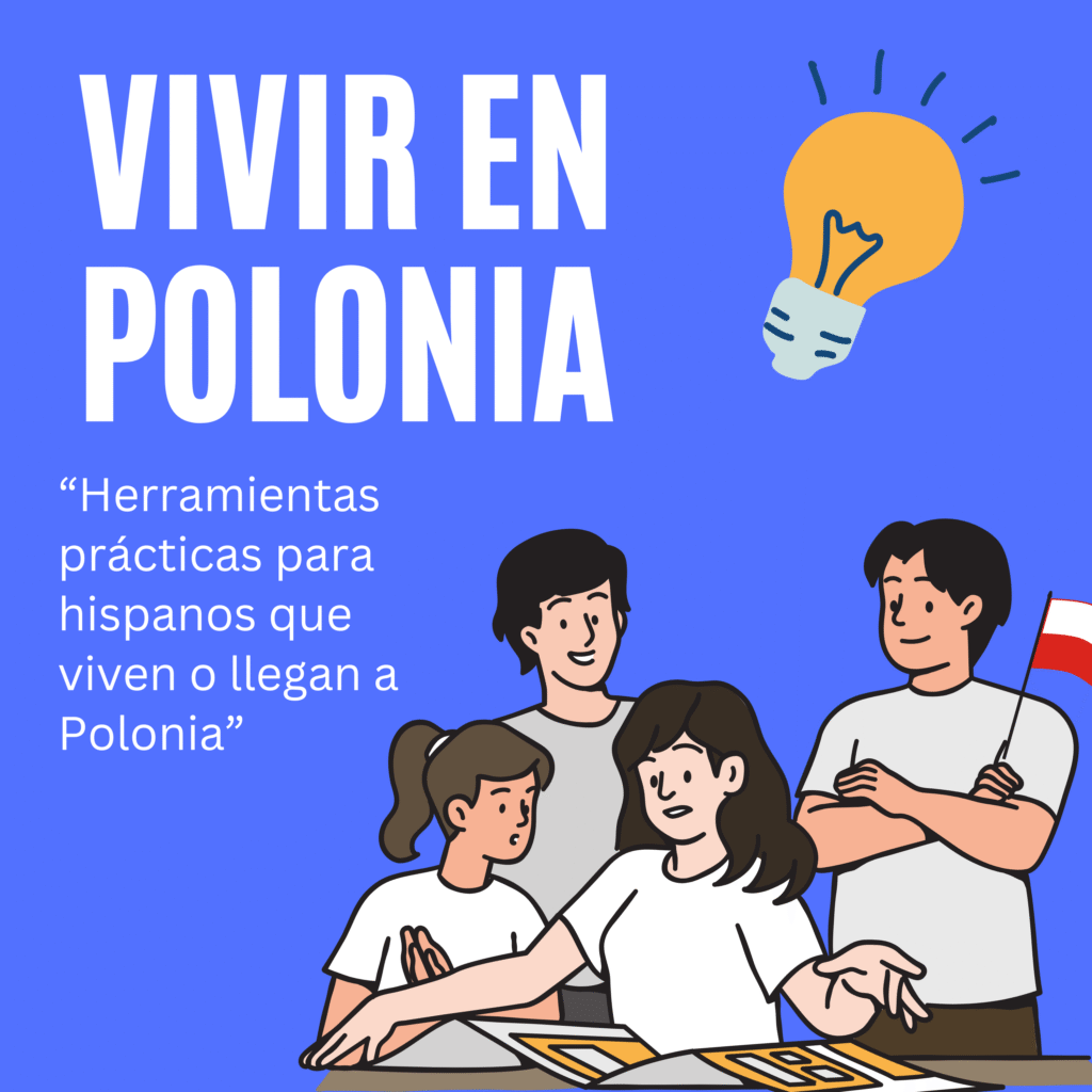 Logo negocio vivir en Polonia