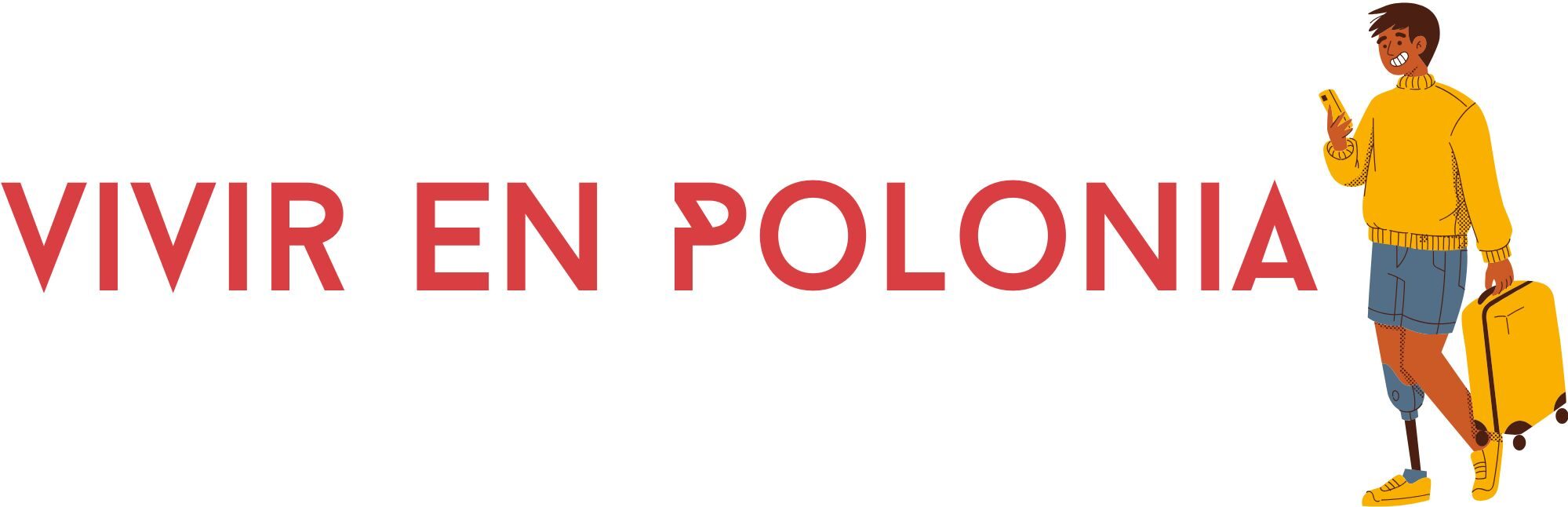 Logo vivir en Polonia