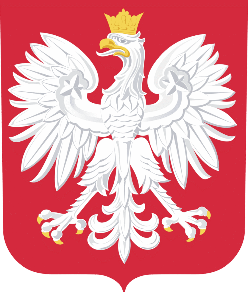 Logo negocio vivir en Polonia