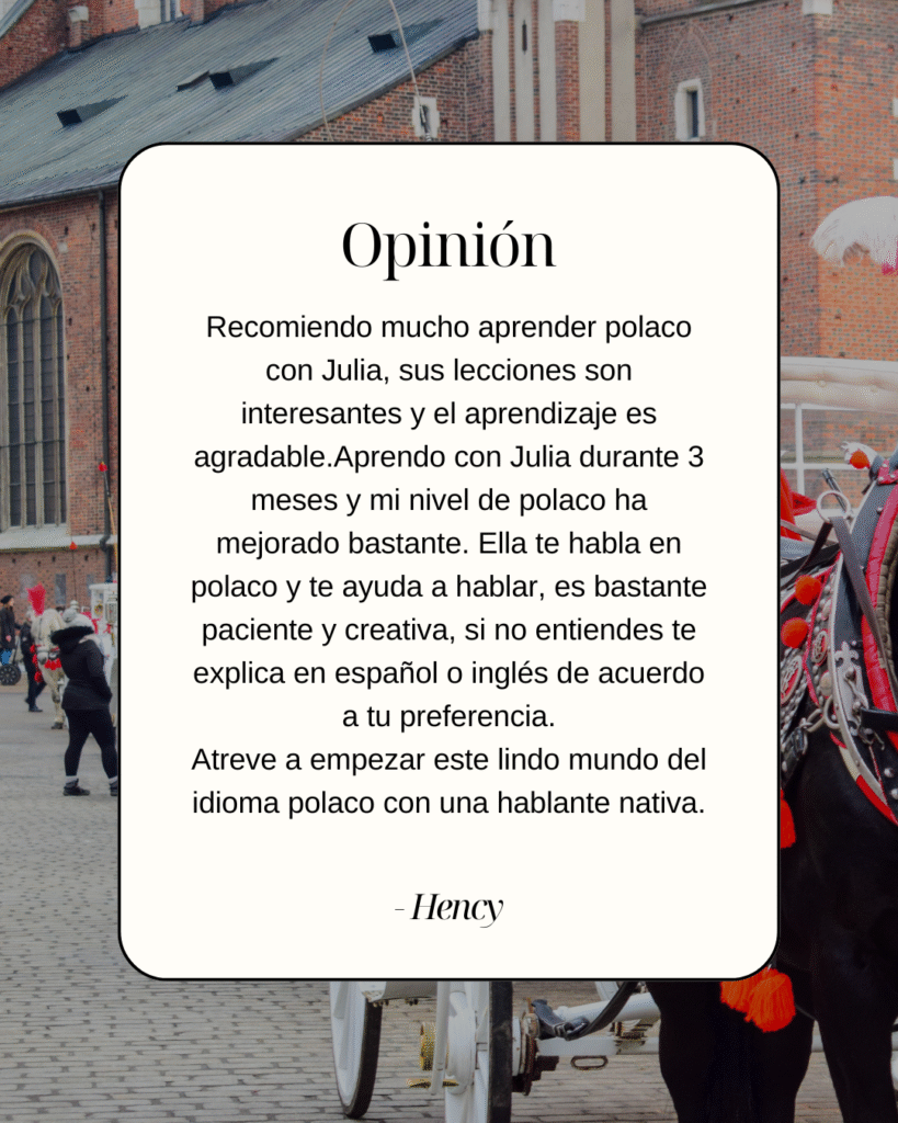 opinion clases de polaco vivir en polonia 2